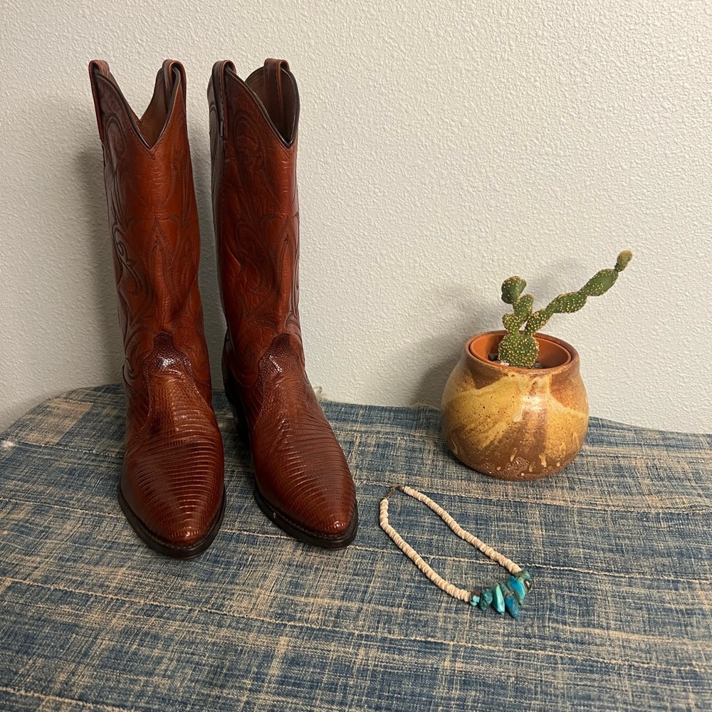 Dan Post Brown Western Boots